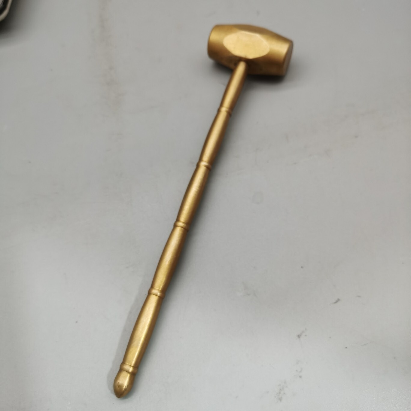 Antique pure copper solid hammer