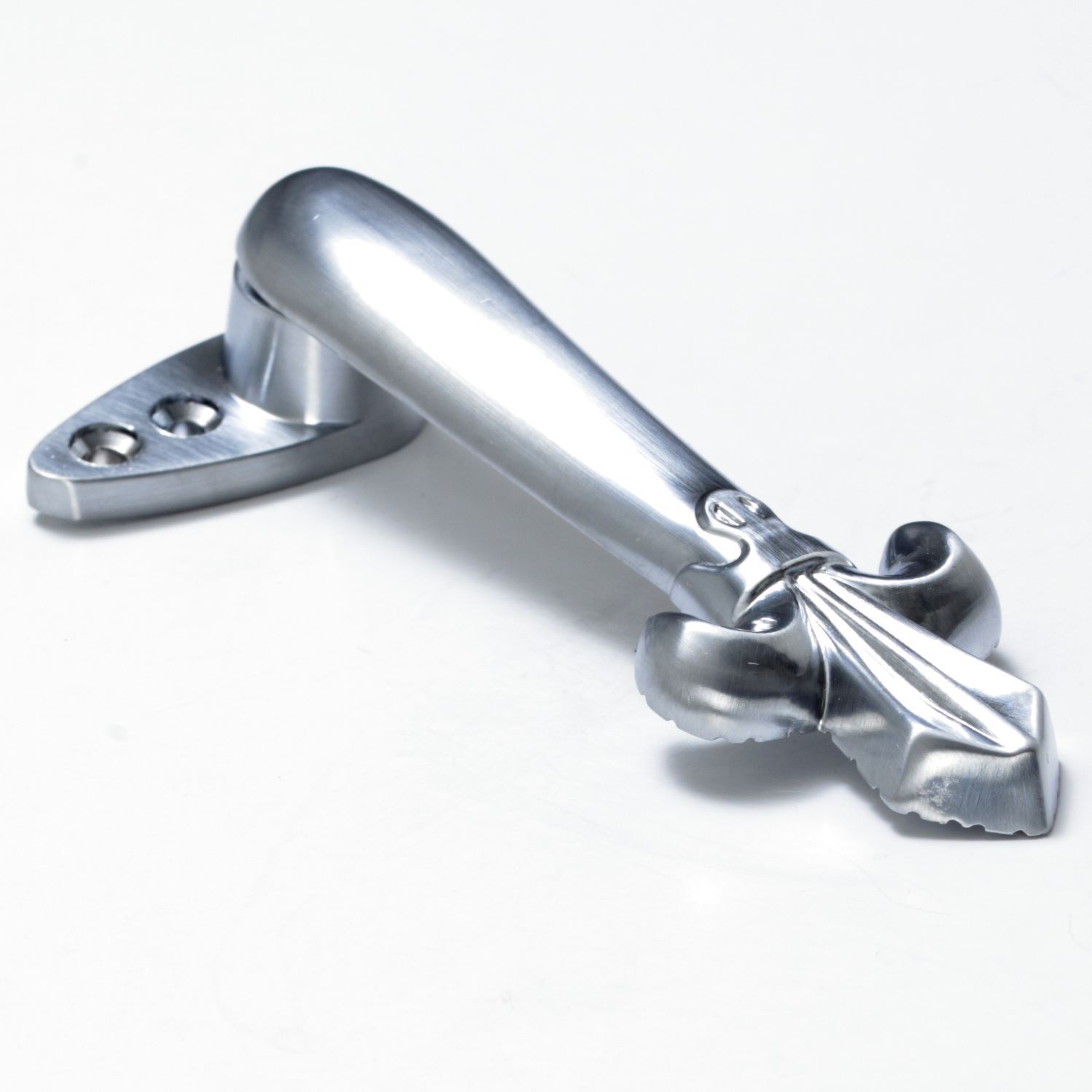 13 X Pairs of Satin Chrome Quality Stair Clips – Victorian Style – Sprung Hinge