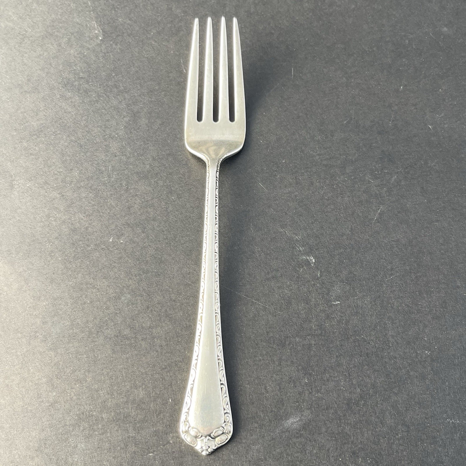 Rosemary by Easterling Sterling Silver Salad Fork 6 5/8″ circa 1944, 37.3g