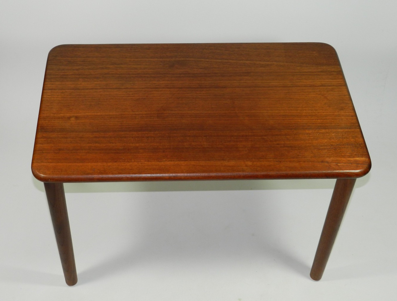 Teak Coffee Side Table Mid Century Danish Modern Vintage Mcm