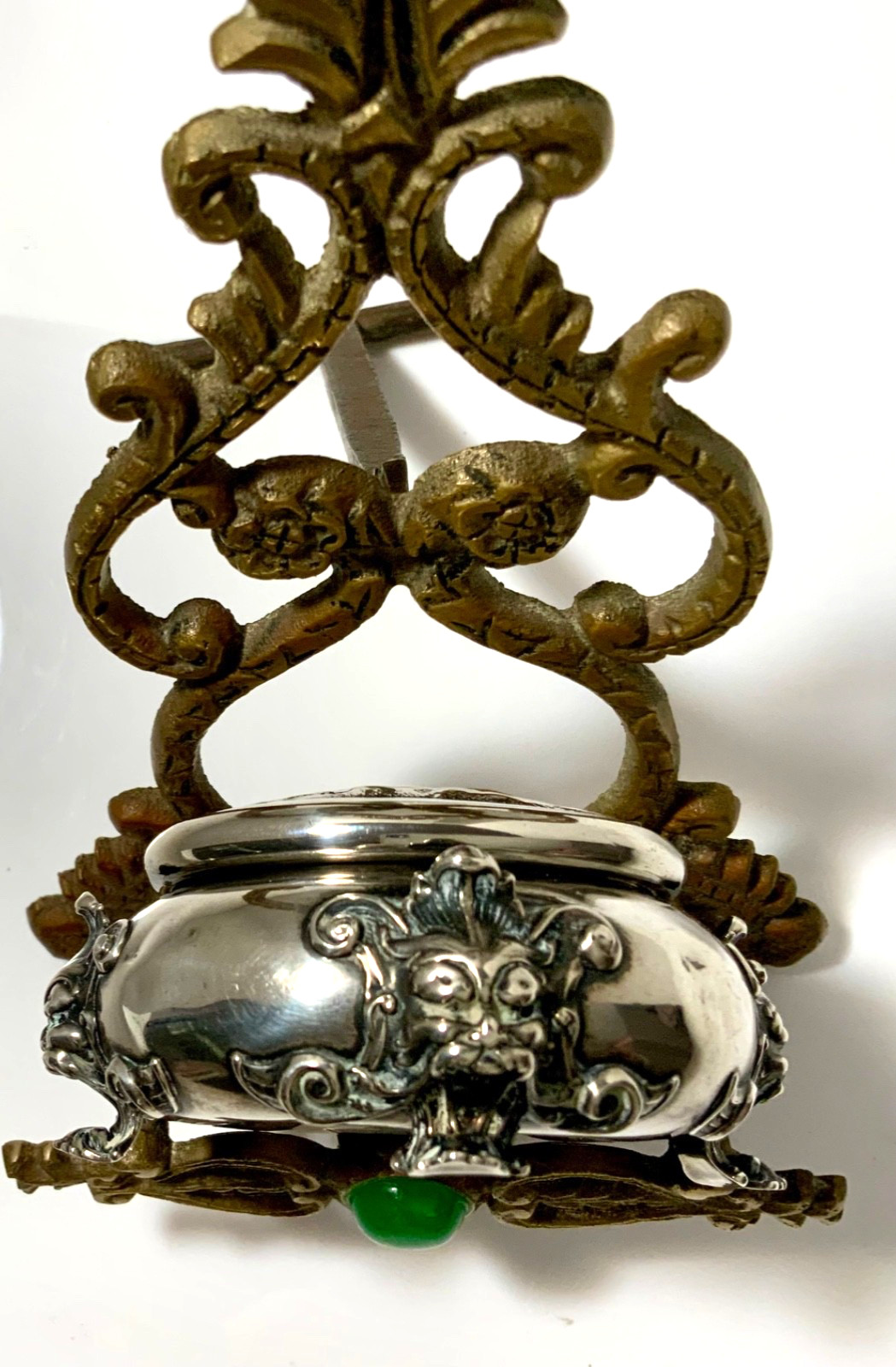ABSOLUTELY GORGEOUS!!! Antique *STERLING* *WILLIAM B. KERR* *VANITY TRINKET BOX*
