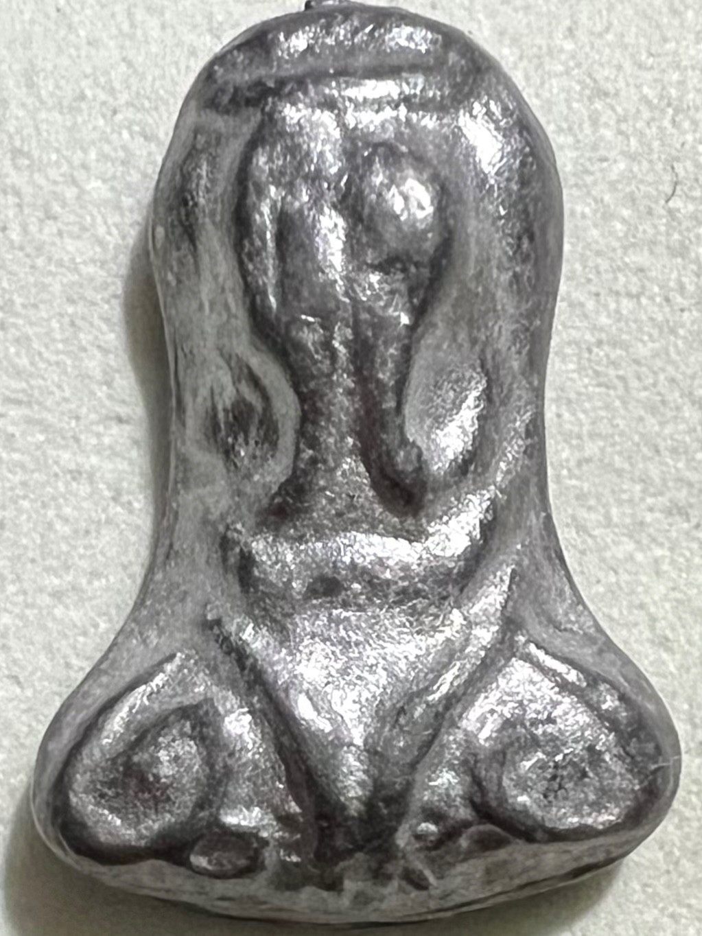 PHRA PIDTA LP RARE OLD THAI BUDDHA AMULET PENDANT MAGIC ANCIENT IDOL#225