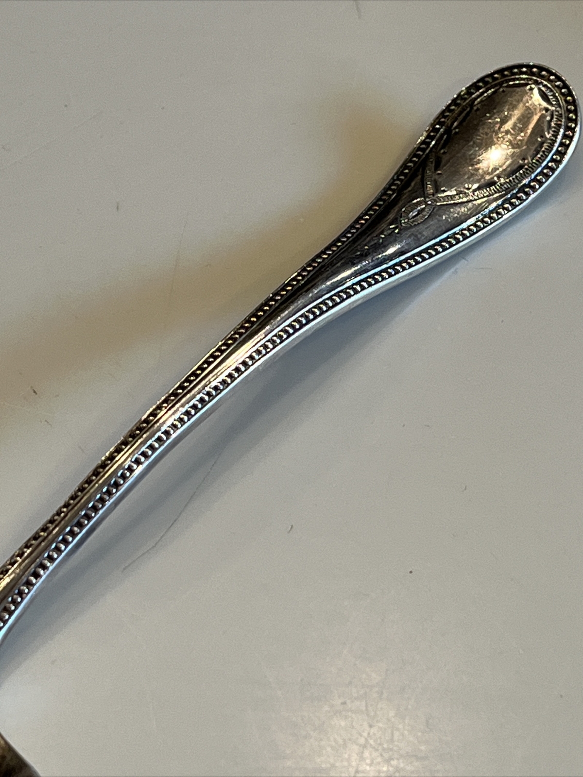 Silver Plated Hester Bateman Pattern GRAVY LADLE Georgian Roberts & Belk