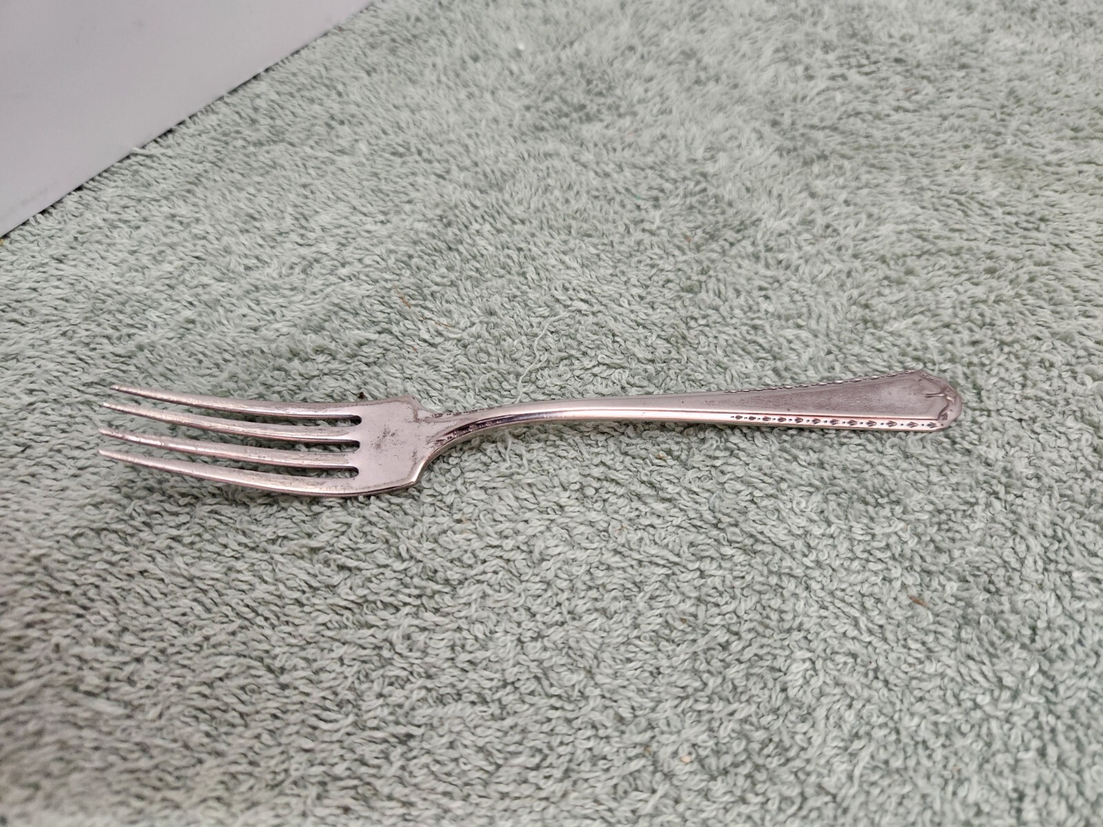 Oneida Algonquin Baronet Childs Fork 6” Silver Plated 1923