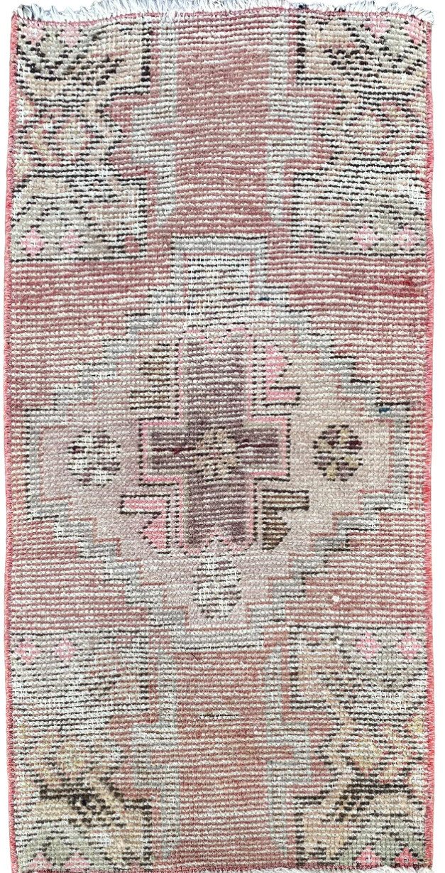 Doormats,Turkish handmade rug,Vintage wool rugs, Bohemian small rug 1,4 x 2,8 ft