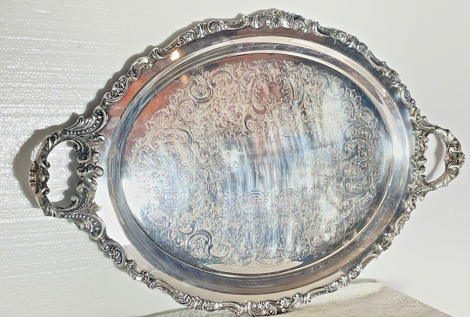 Art Deco Tiffany & Co Sterling Silver .925 Picture Frame 8×10 Dust Bag 120 Grams