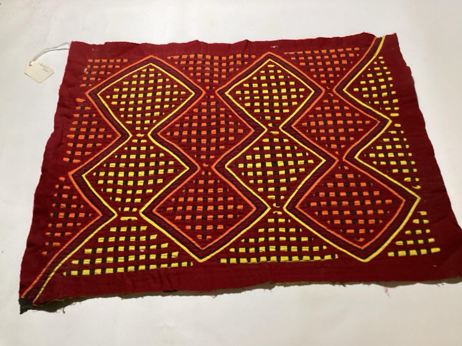 Kuna Indian Mola Textile Panama Latin America Applique Vintage Authentic