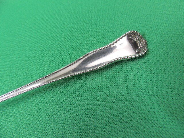 Vintage SOLID Sterling Silver Gorham Lancaster Rose Lettuce Fork 33 gm