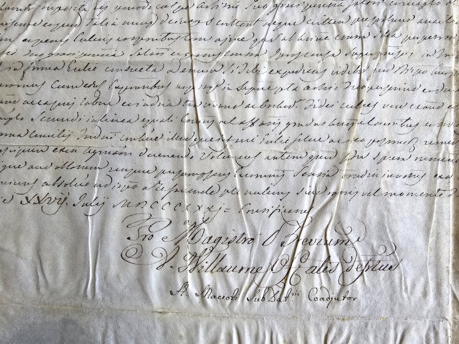 1831 Papal Breve – Gregory XVI — Marriage Dispensation Diocese of Ghent, Belgium