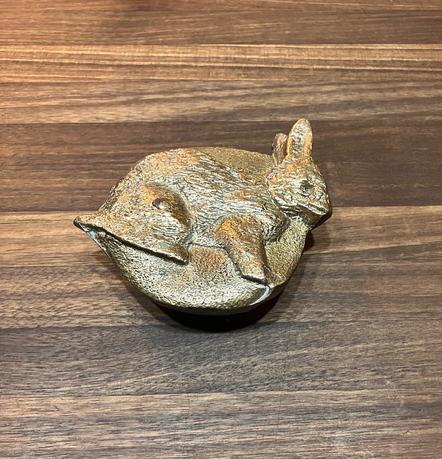 Vintage Solid Brass Rabbit Knob Hardware For Cabinet, Drawer Or Door