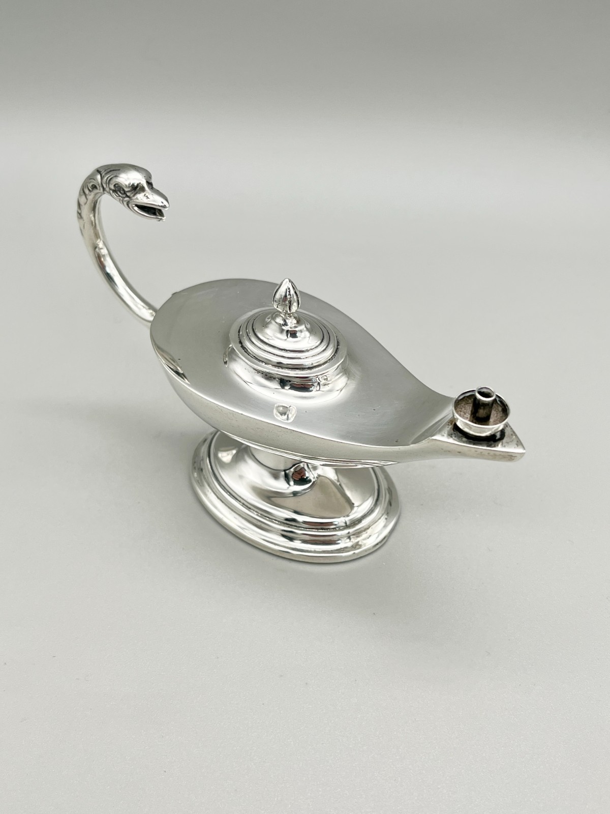 ART DECO STERLING SILVER TABLE LIGHTER, BARKER BROTHERS SILVER, BIRMINGHAM, 1936