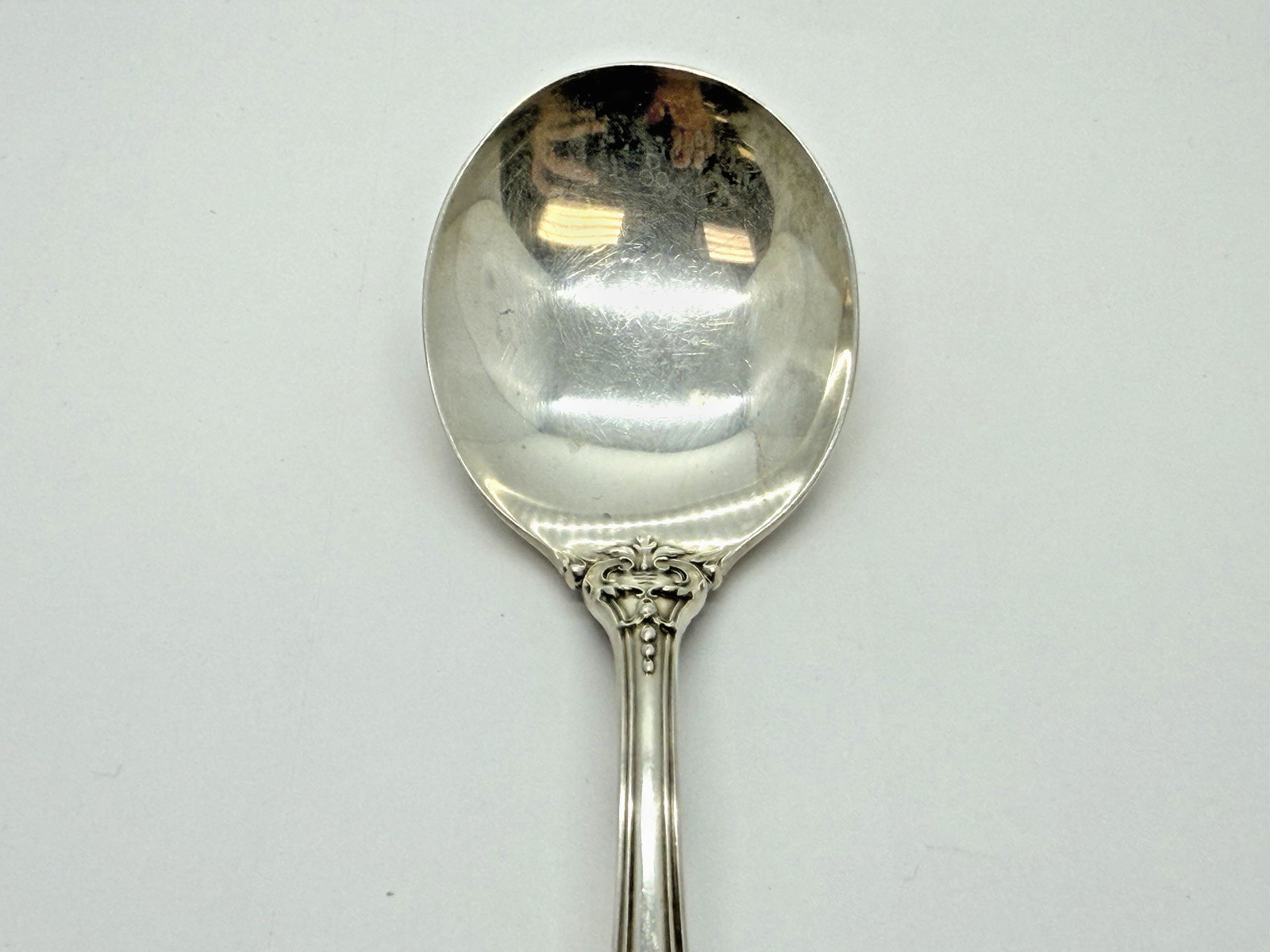 RAREReed & Barton Francis I Sterling 7-1/8″ Gumbo Soup Spoon OLD MARK W/MONO CH1