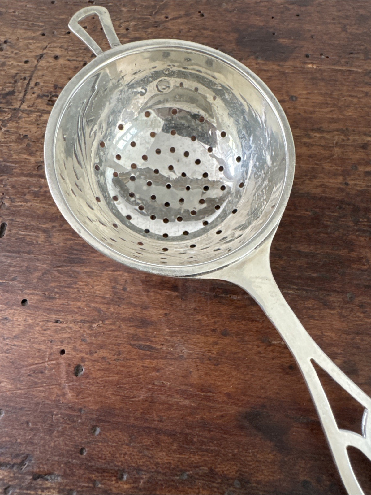 Webster Sterling Tea Strainer – C.1900-1910 – 15.5 grams