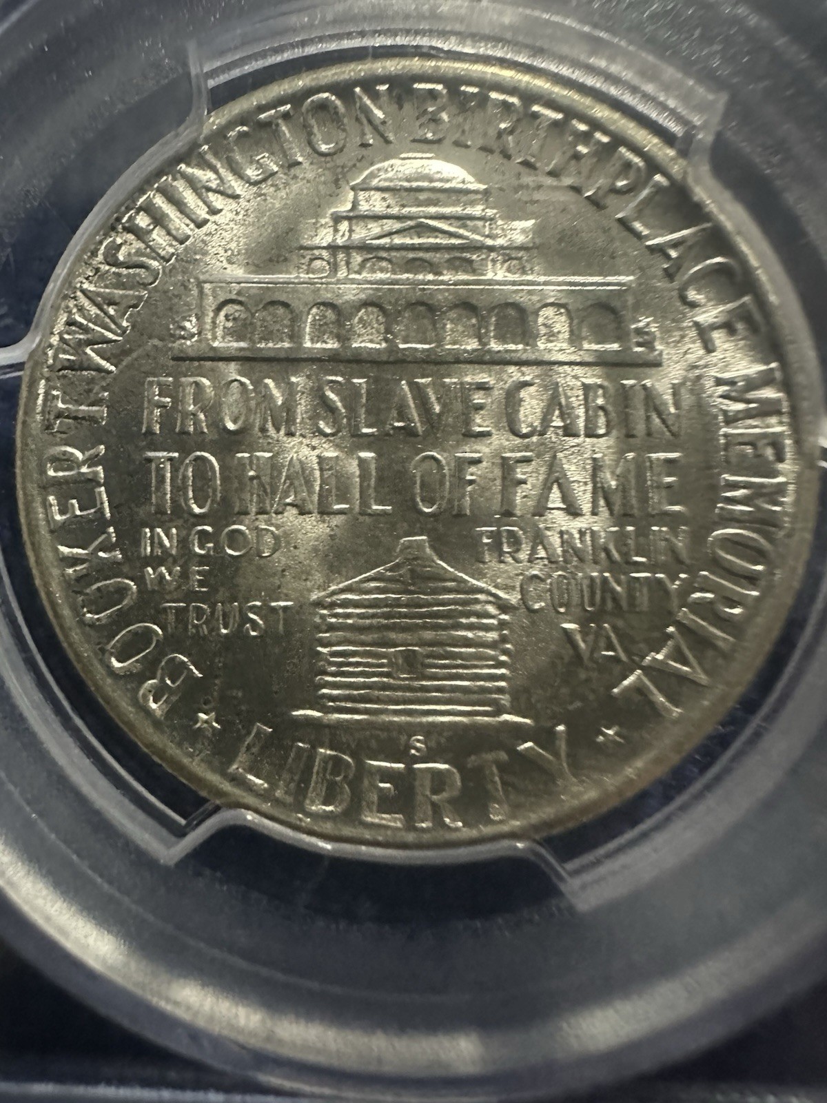 1946-S Booker T Washington Commemorative Half Dollar, MS65 Only 500k Minted