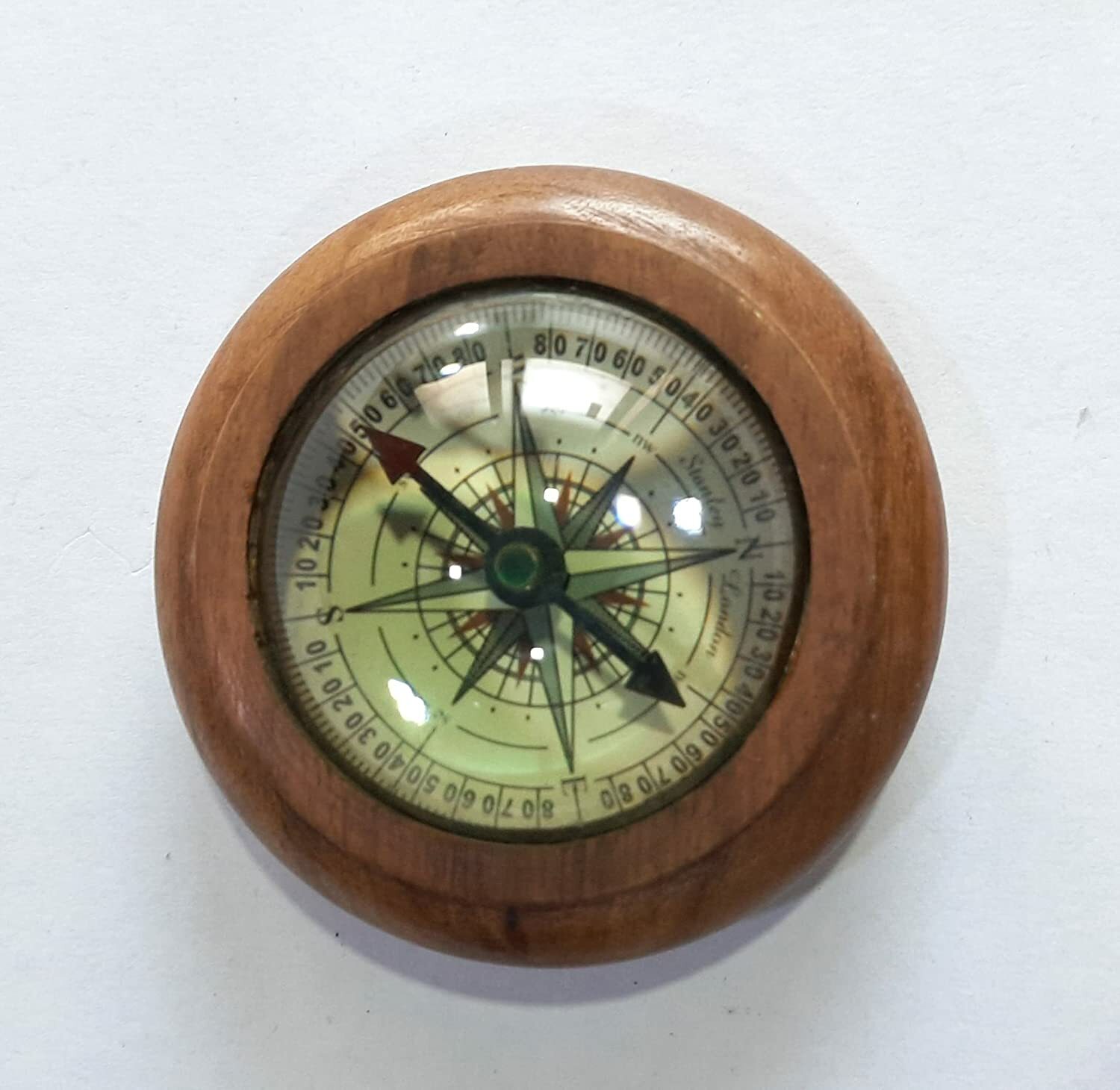Antique Brass Compass For Hiking Camping Boating Hiking Camping Hunting Outdoor