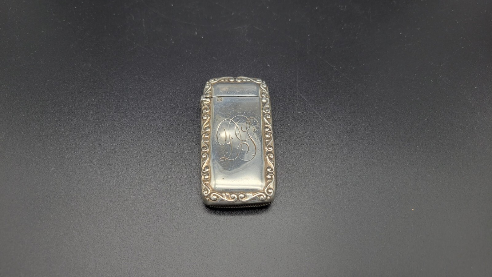 Antique 1875-1899 Gorham Sterling Silver Match Safe Vesta Case