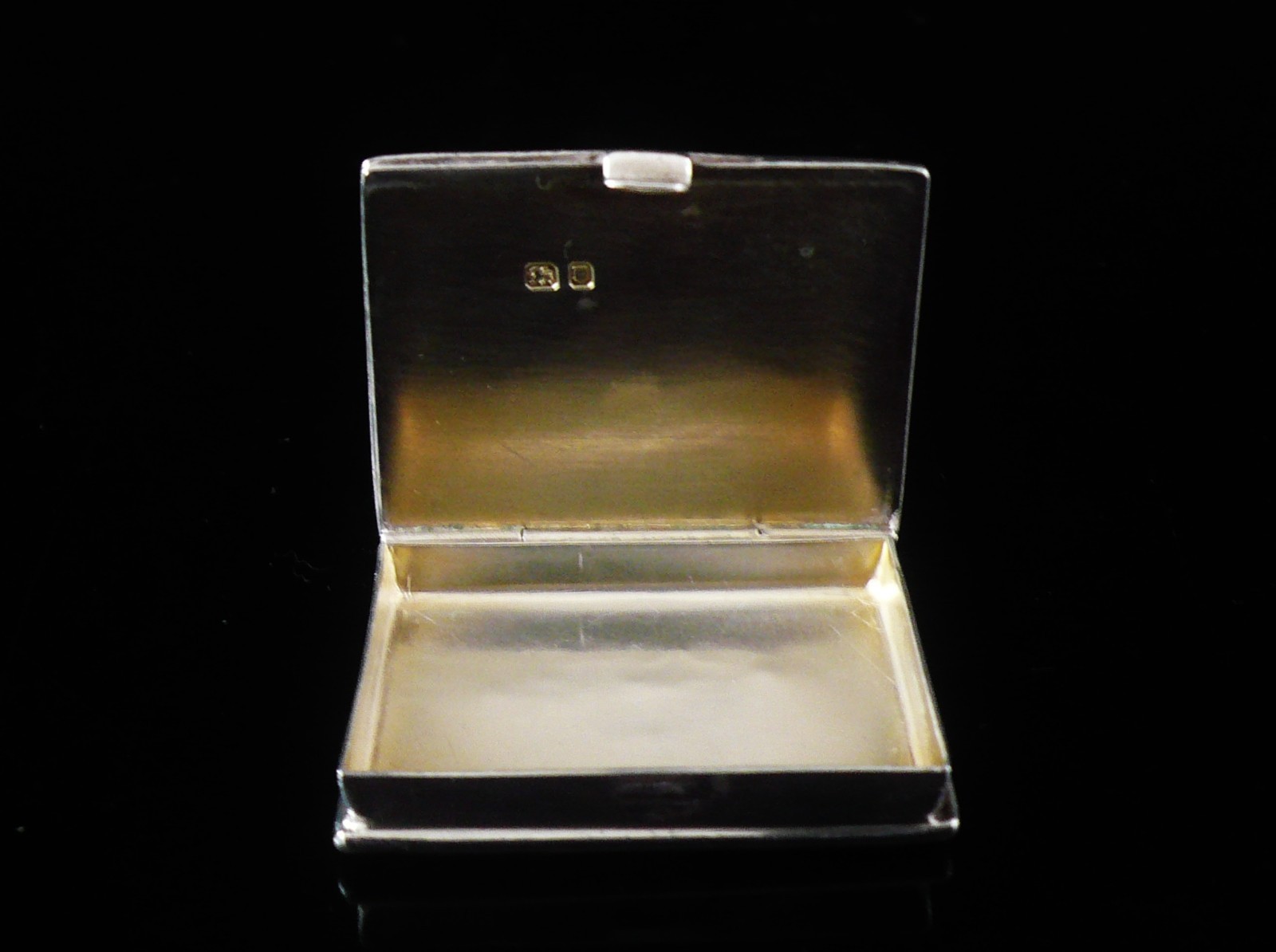 Sterling Silver Pill or Patch Box, John Charles Lowe, Hallmarked London 1937