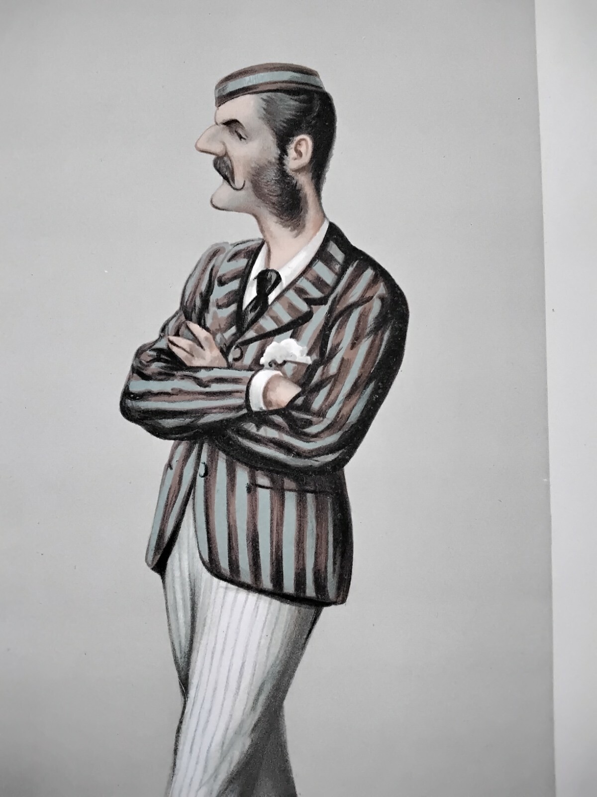 VANITY FAIR MEN OF THE DAY “THE PHILANTHROPIST” JULY 18, 1874 PRINT