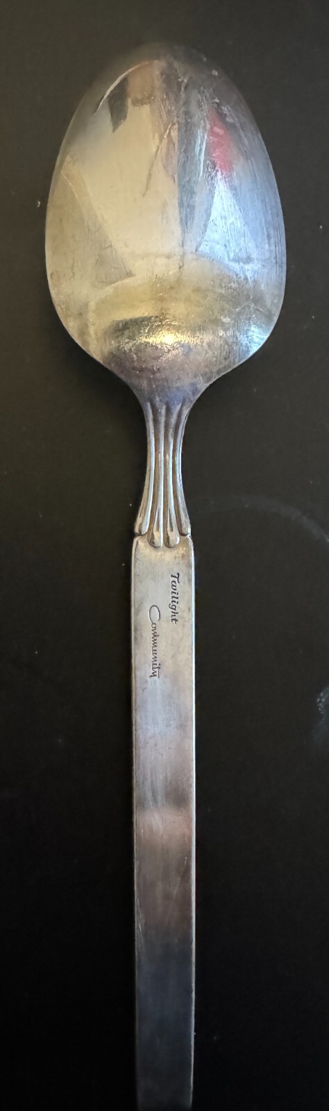 Tablespoon (Serving Spoon) Twilight (Silverplate, 1956) by ONEIDA SILVER