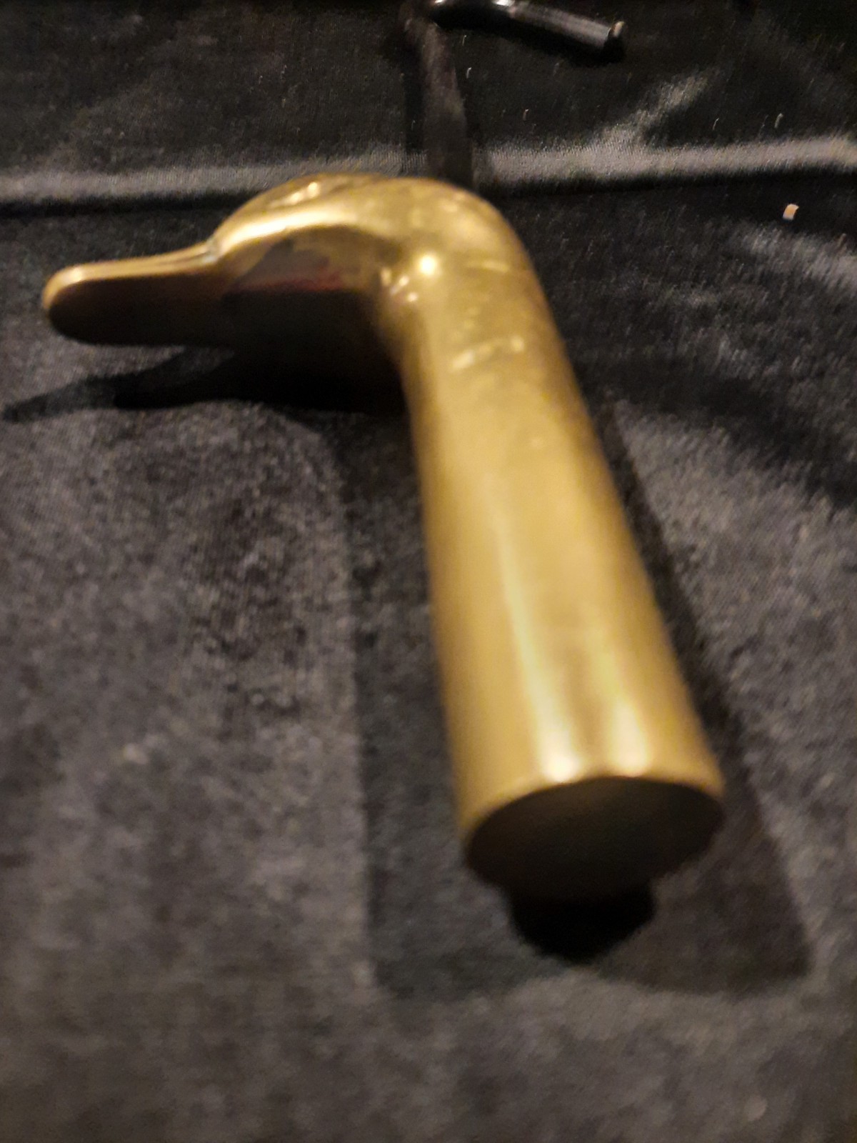 Brass Duck Head Flue Damper Pull Hook 9″ Custom decor inc