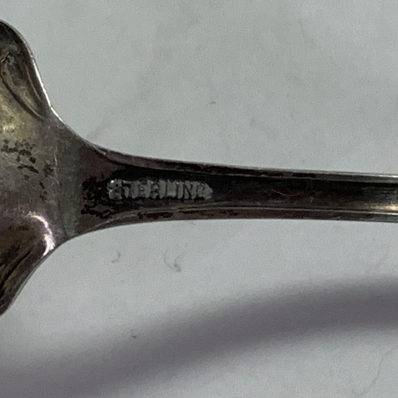 Blackinton Sterling Flatware, Sweetbrier, Olive Spoon, 5 3/4 inches, no mono