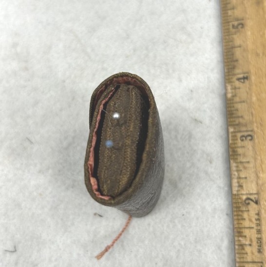 antique pincushion sewing needle rollup Shaker Community Canterbury NH original