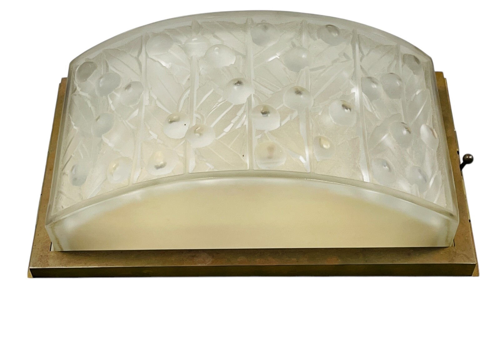 Vintage Signed Jean Gauthier EJG French Art Deco Wall Light Circa 1930 France
