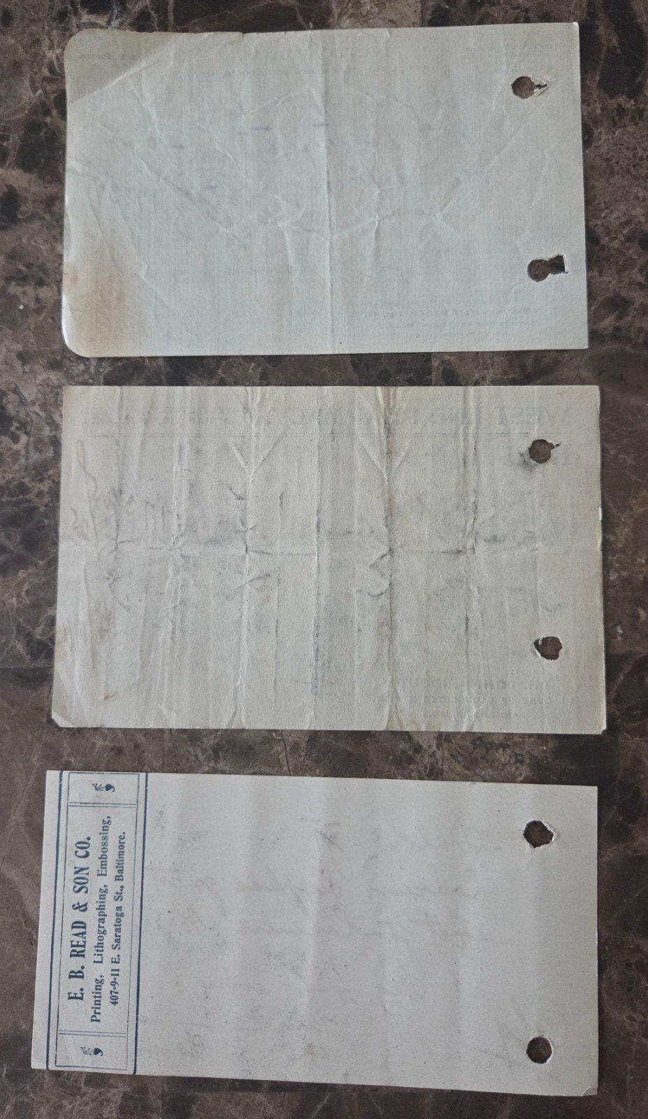 Three Antique 1910 Prescriptions – Morphine, Opium, Codeine – Annapolis Maryland