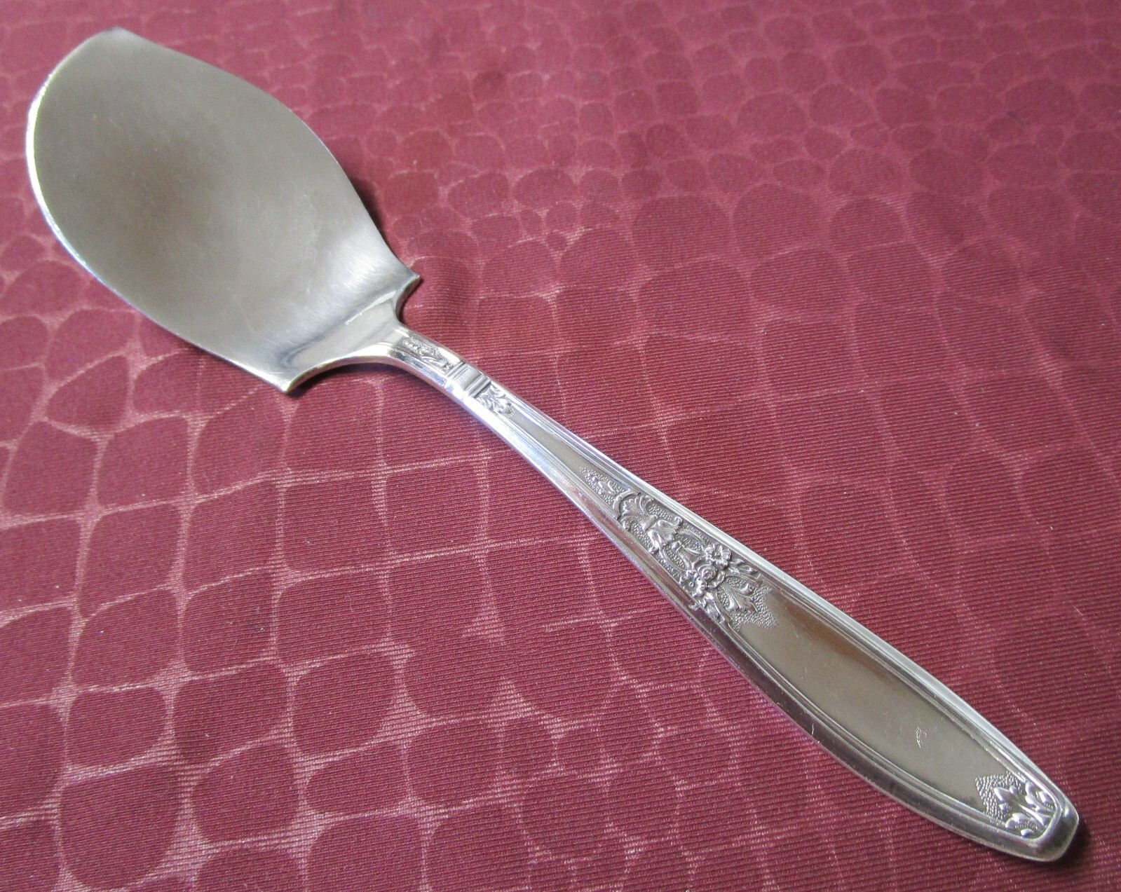AMBASSADOR Antique Jelly or Condiment Server 1919 Silverplate No Monogram BU