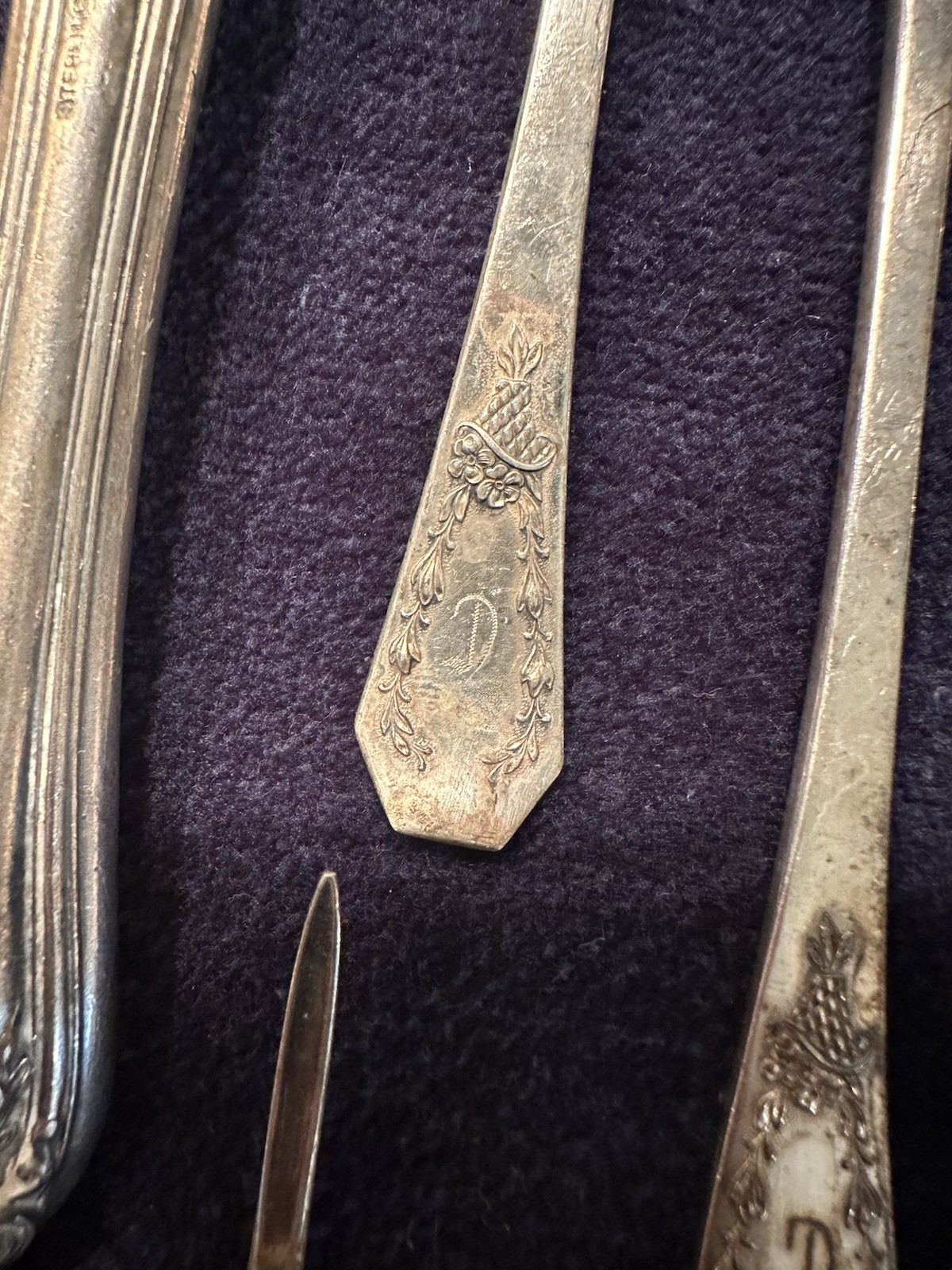 Silverplate Flatware Lot Mixed Serving Pieces Very Old 16 Pieces