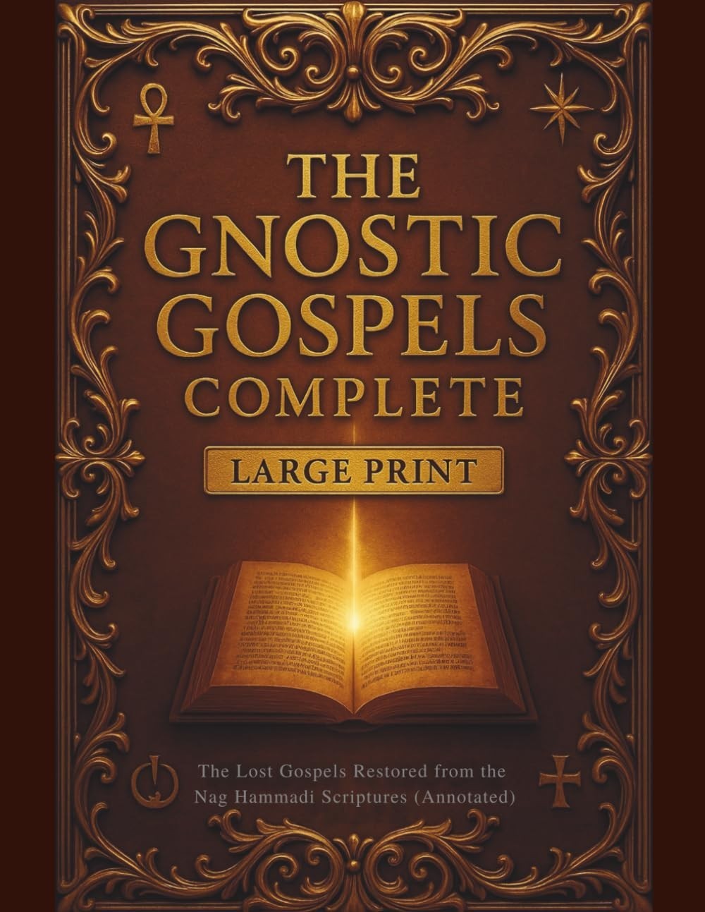 The Gnostic Gospels Complete LARGE PRINT (Annotated & Modernized): The Lost Gosp