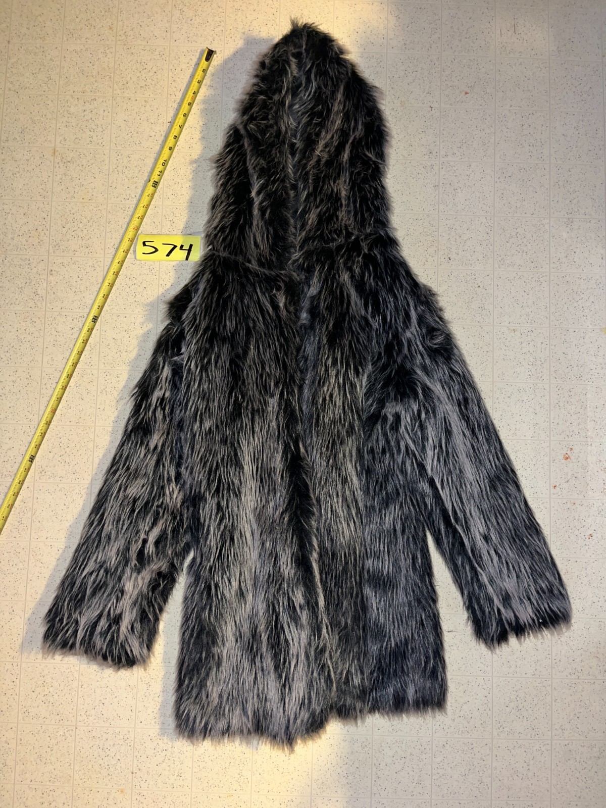 Nice FUR JACKET FAUX FUR TRENCH COAT Phillinuo Soft Fire Smooth Lined Inside