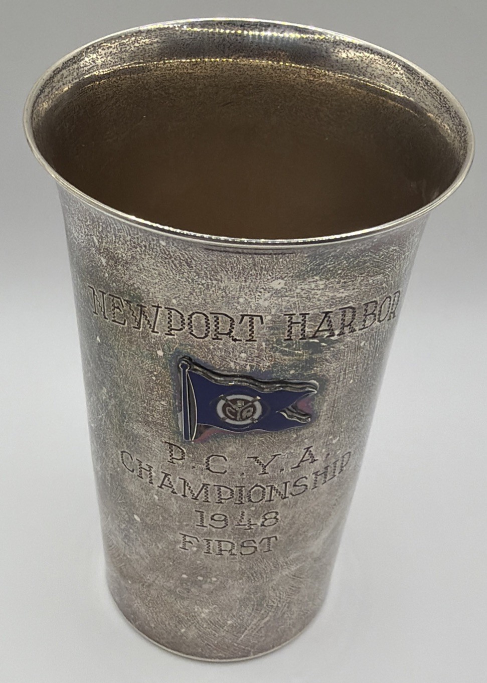 Sterling Cup Newport Harbor Pacific Coast Yacht Club Championship 1st Place 1948