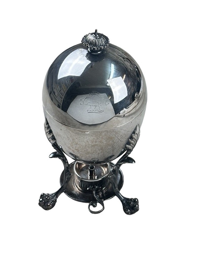 Antique Egg Coddler Silver-Plated by James Dixon & Sons of Sheffield, England