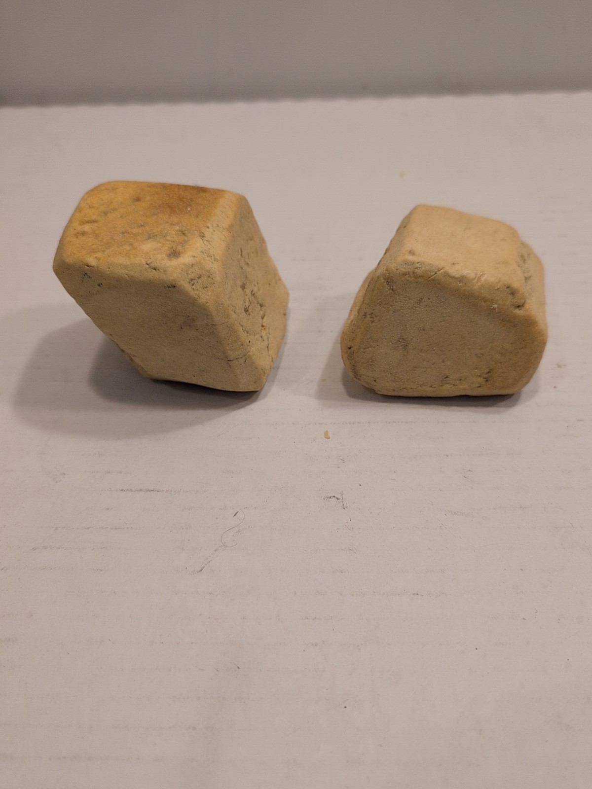 2 PRIMITIVE FARMHOUSE AUTHENTIC AMISH HAND MADE SOAP 1 Lb. Butterscotch Color