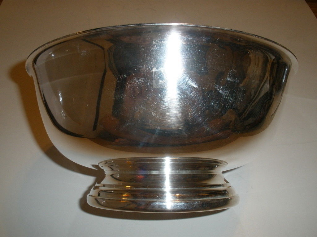 Gorham 9″ Silverplated Paul Revere Footed Bowl EP YC781