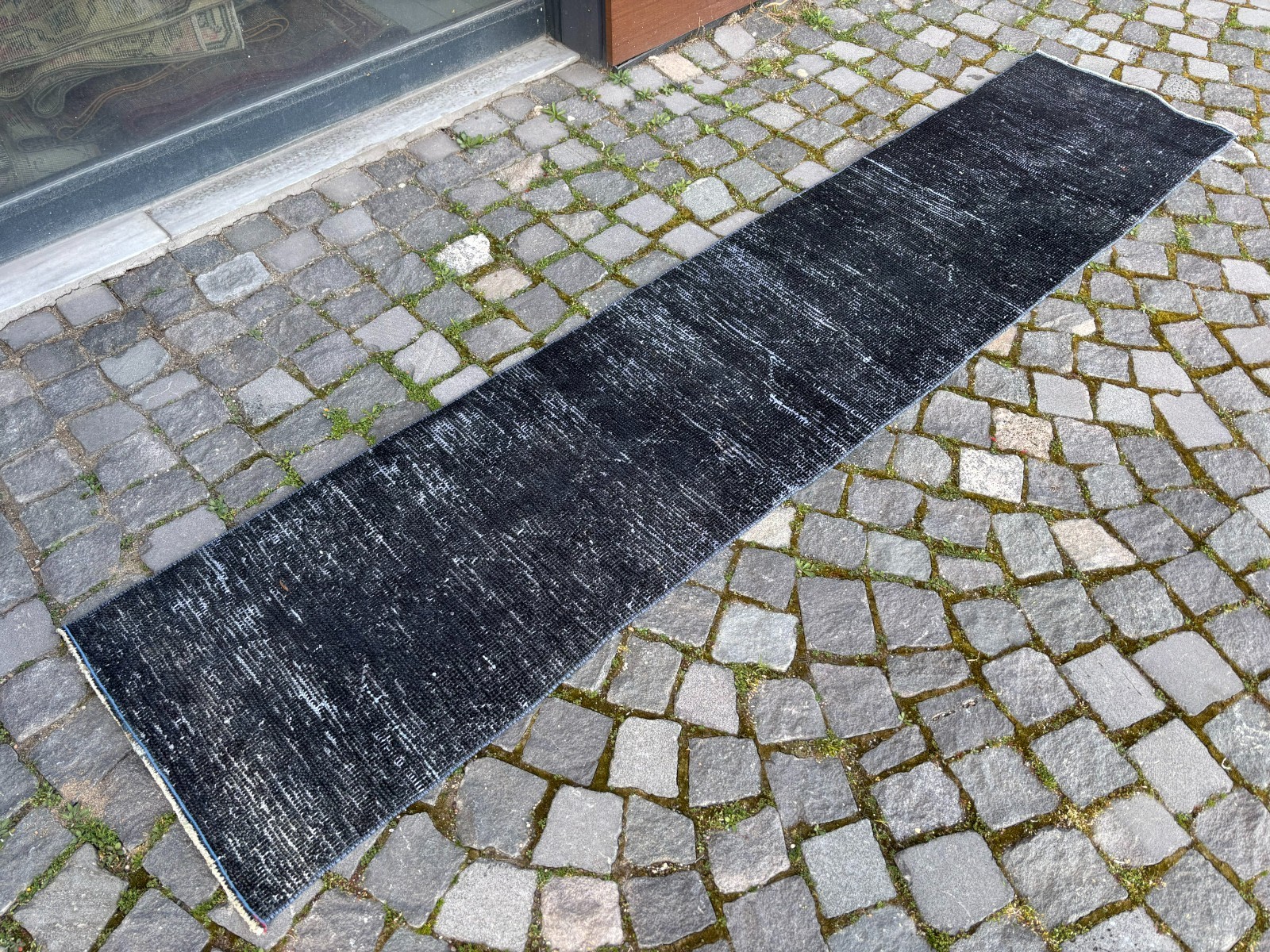 Bohemian rugs, Runner rug, Handmade, Turkish rug, Vintage, Wool | 1,7 x 8,2 ft
