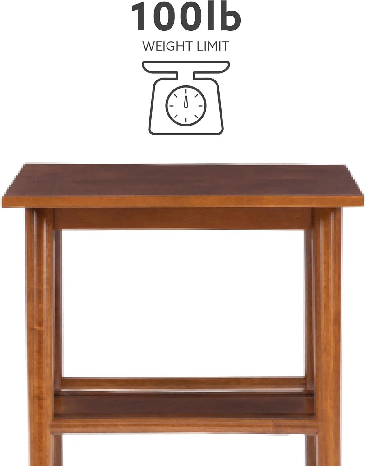 Mid-Century Walnut End Table – Melissa Collection