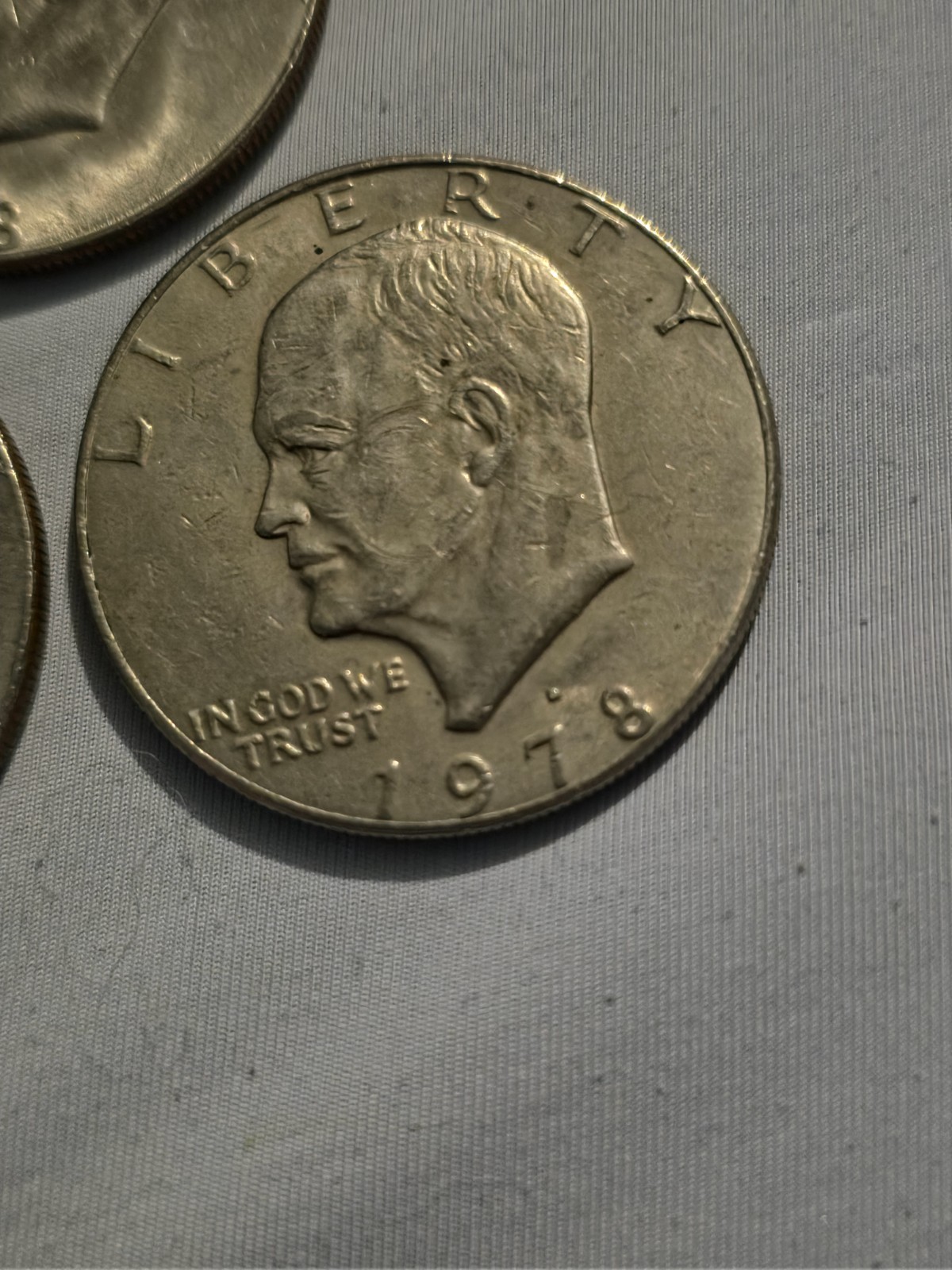 1978-D Eisenhower Dollar Final Year Large $1 Coin – MINT MARK ERROR