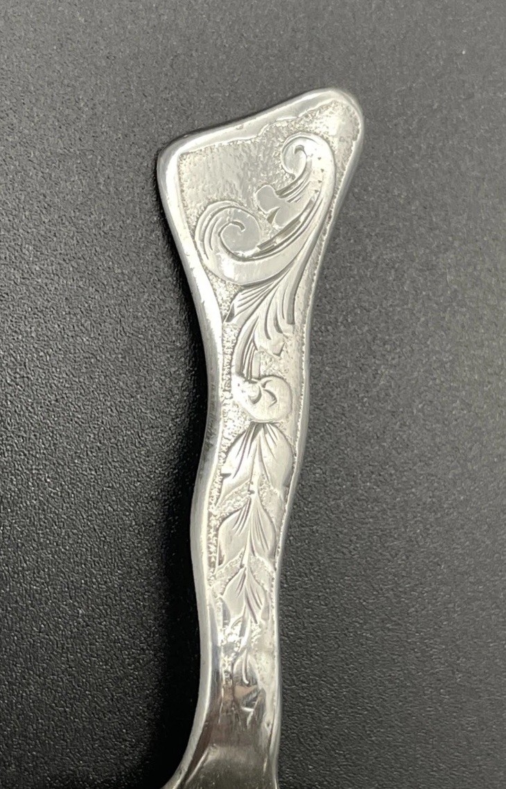 Gorham Sterling Silver Tea Caddy Spoon / Scoop Aesthetic No Monogram 405