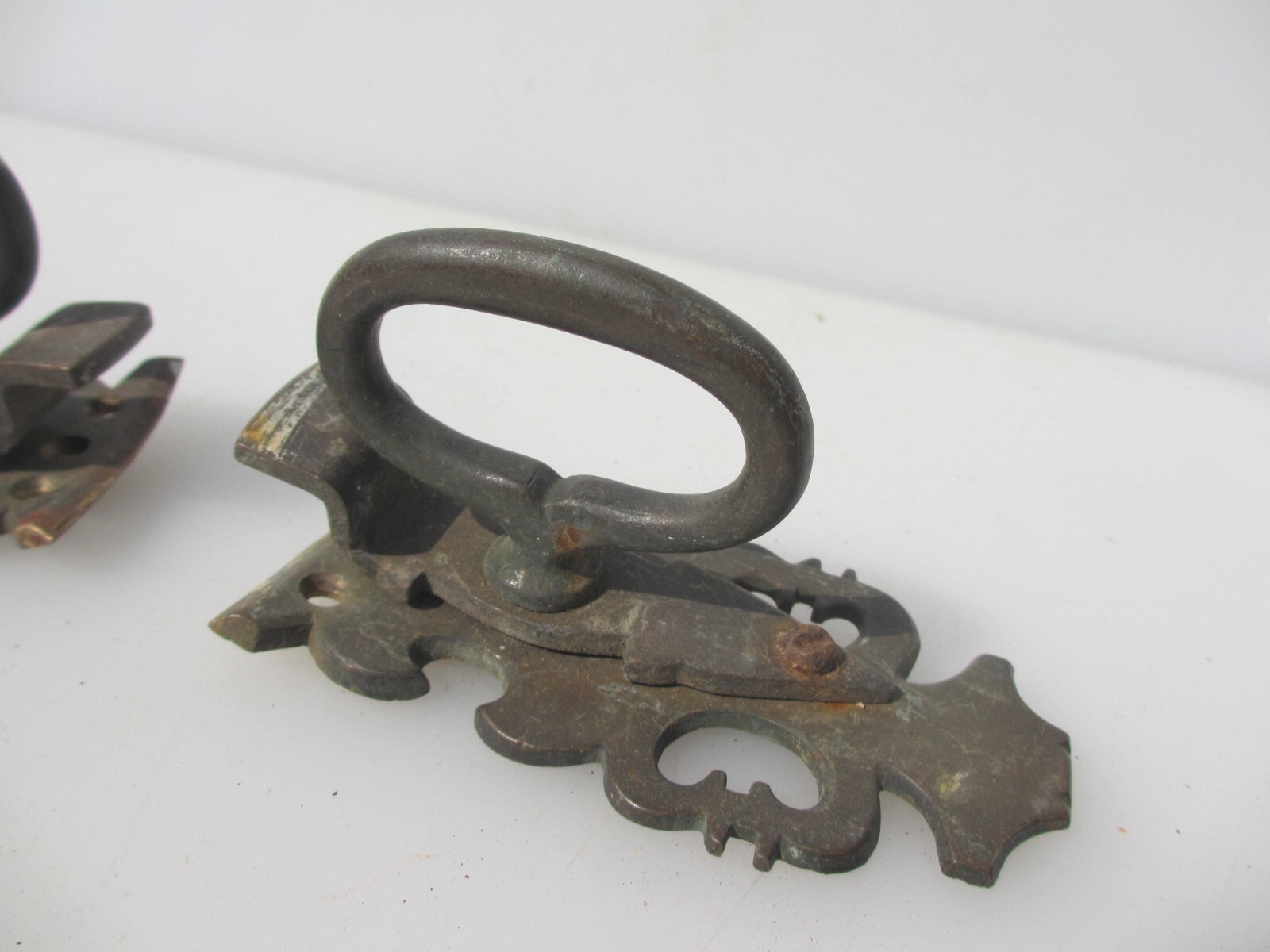 Victorian Brass Handles Pulls Chest? Antique Old Vintage — MYSTERY ITEMS —