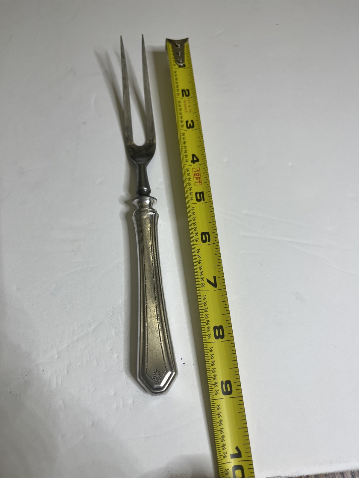 Vintage Silverplate Meat Fork