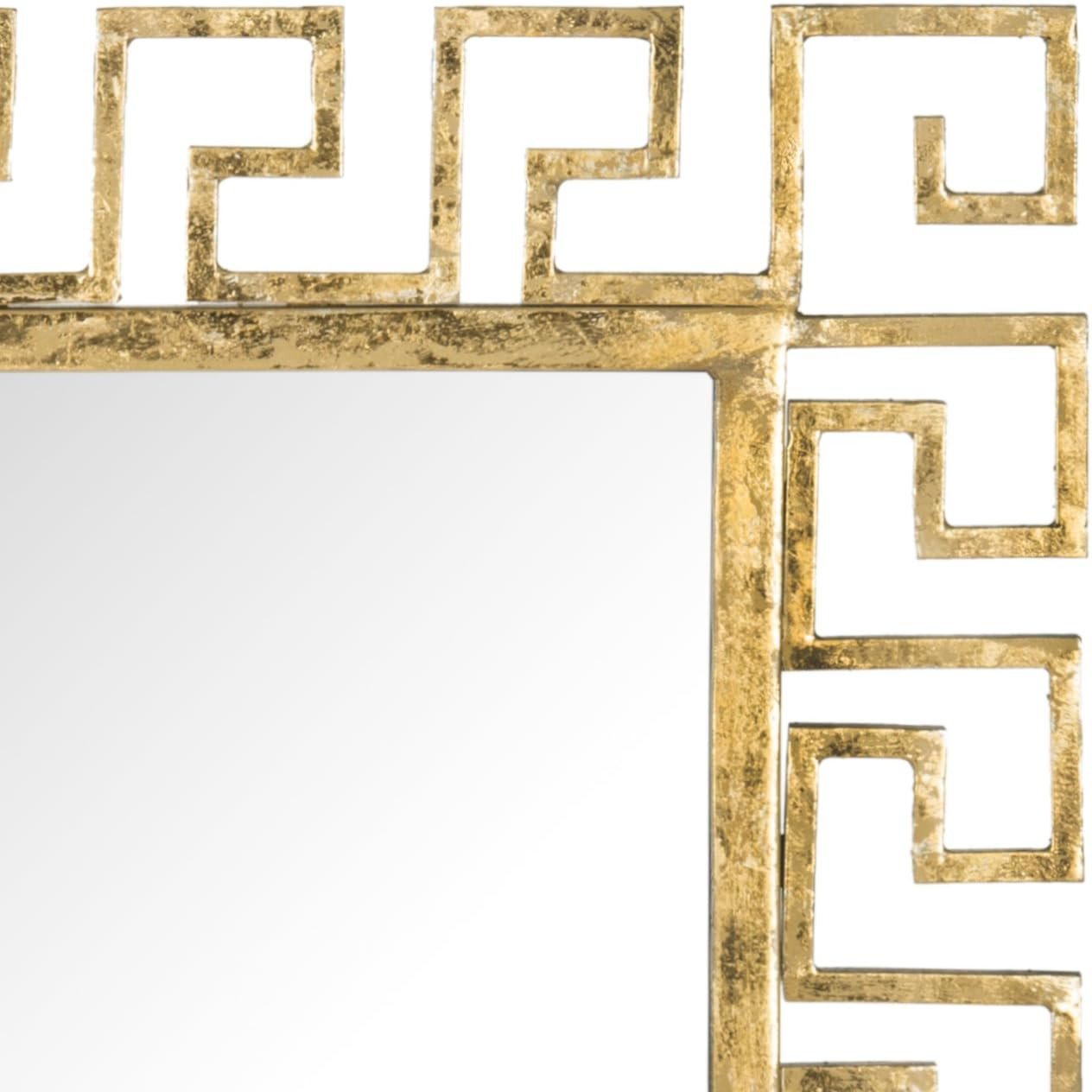 Antique Copper Compass Point Mirror for Elegant Home Decor