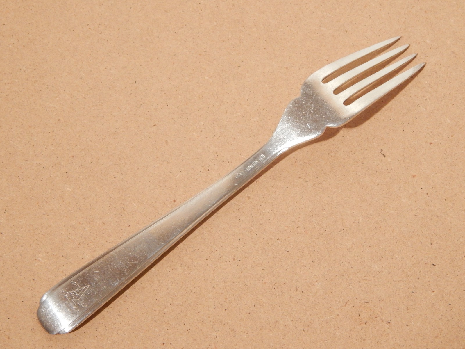 Vintage Art Deco Broggi Milano Set Of 10 Fish Cutlery Silver Plated Alpaca