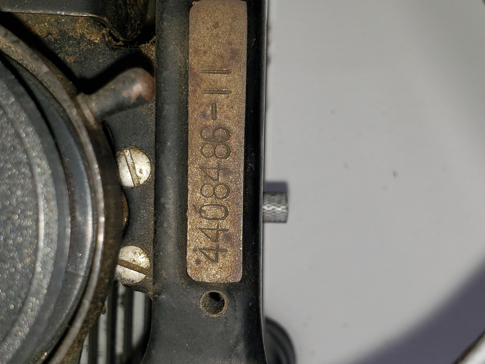 Antique UNDERWOOD Champion Typewriter w/ Upper Tabulator Bar Working Condition