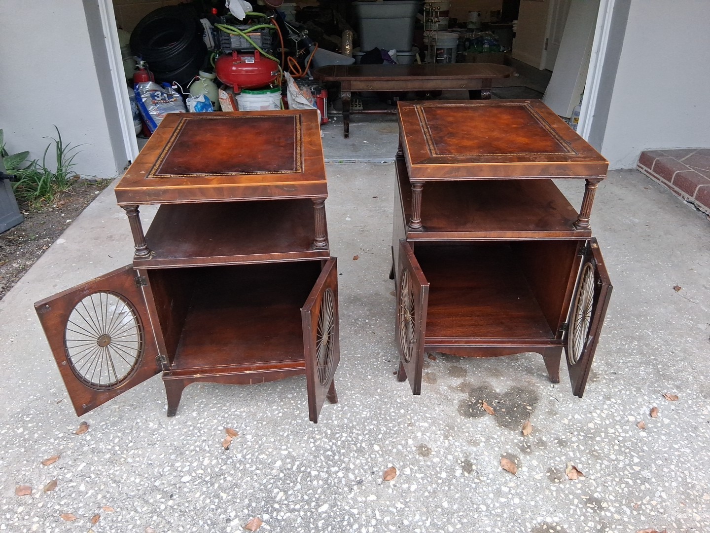 1930s Weiman Regency Style End Tables