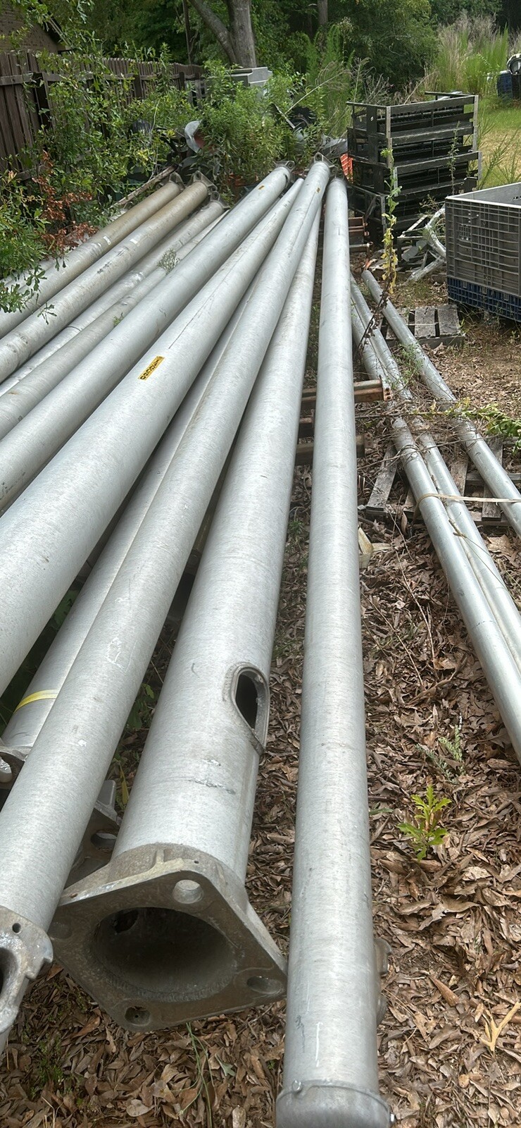 30’ Commercial Flag Pole, Light Pole, Aluminum Commercial, Made In 🇺🇸Can Ship