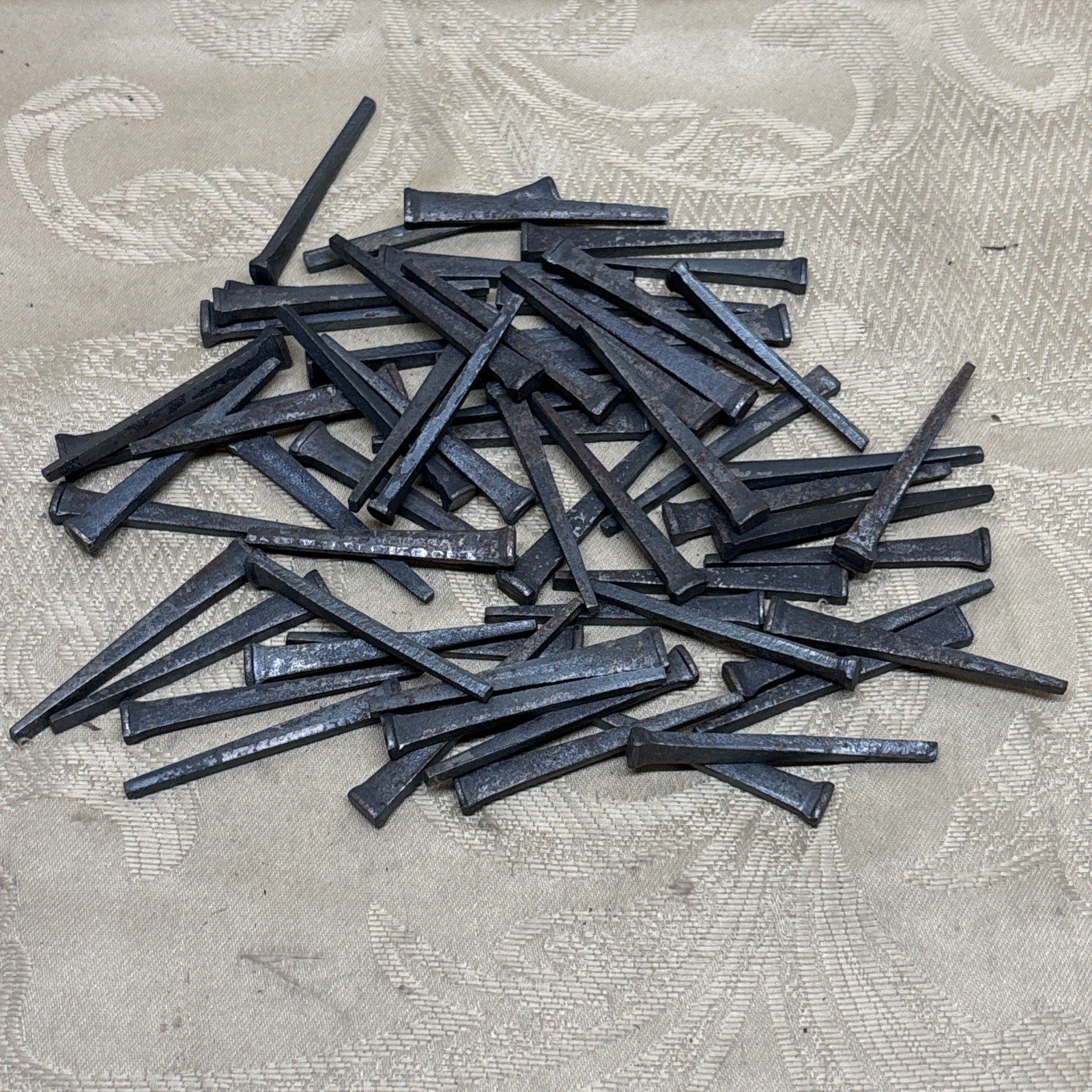 Old Hand Cut Square Head Nails 2”