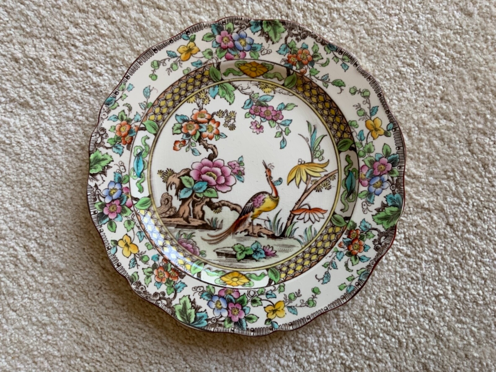 Set of 12 English Royal Doulton Plates Circa 1900-1910 Salad Tea Luncheon