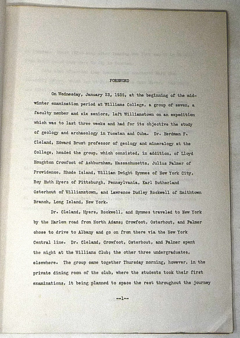 1935 Mohawk Sinking Survivor Story 1st Person Typescript New Jersey Disaster